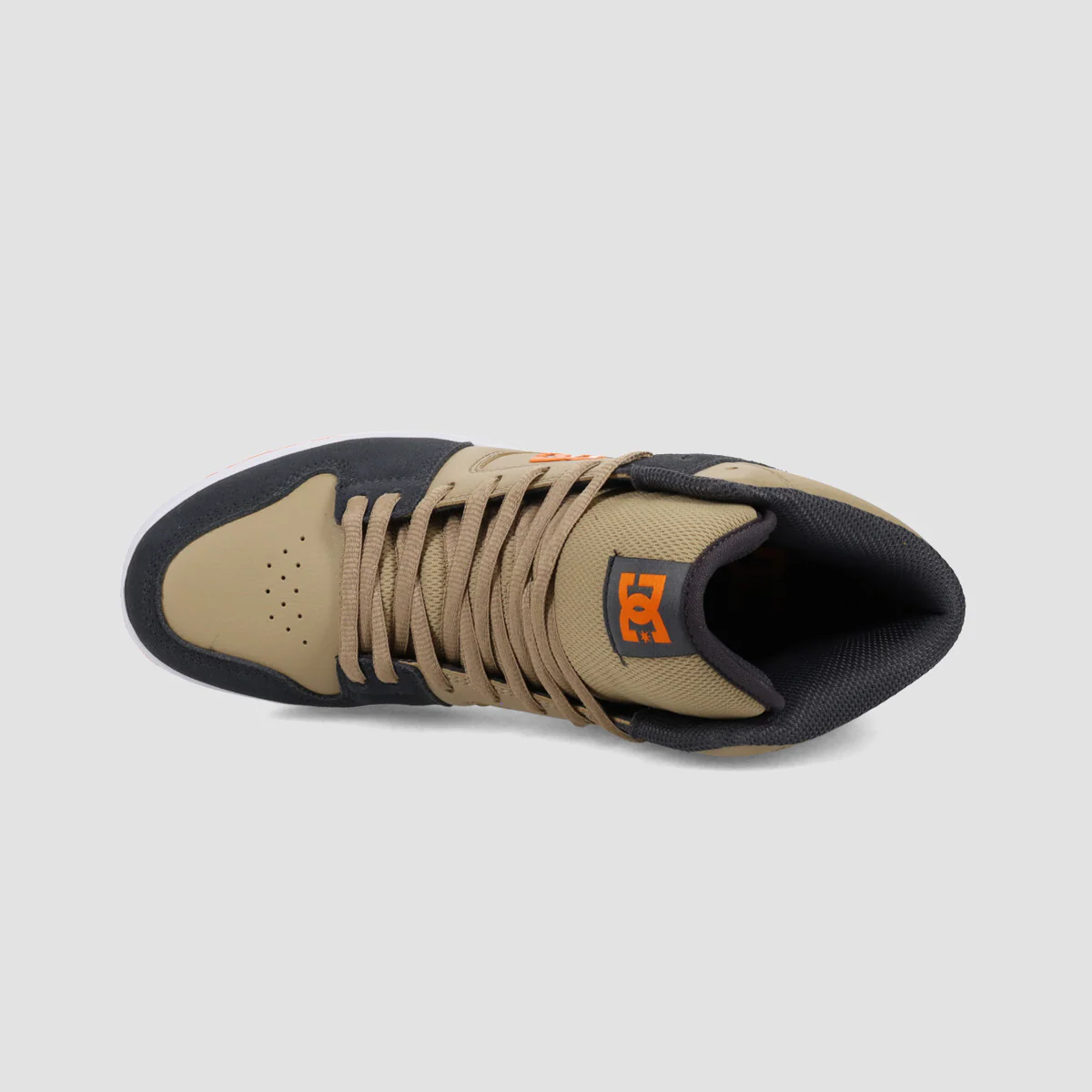 DC Manteca 4 High-Top Shoes - Grey/Beige/Khaki - Image 3