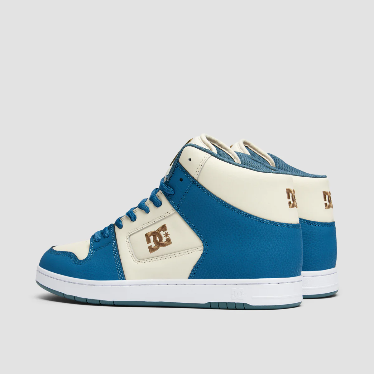 DC Manteca 4 High Top Shoes - Grey/Blue/White - Image 3