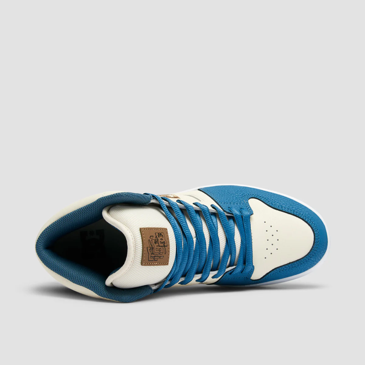 DC Manteca 4 High Top Shoes - Grey/Blue/White - Image 4
