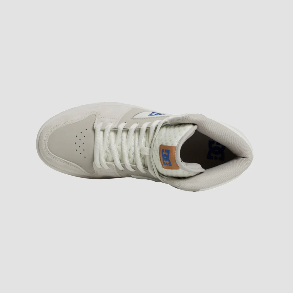 DC Manteca 4 High Top Shoes - Off White/Placid Blue - Image 2