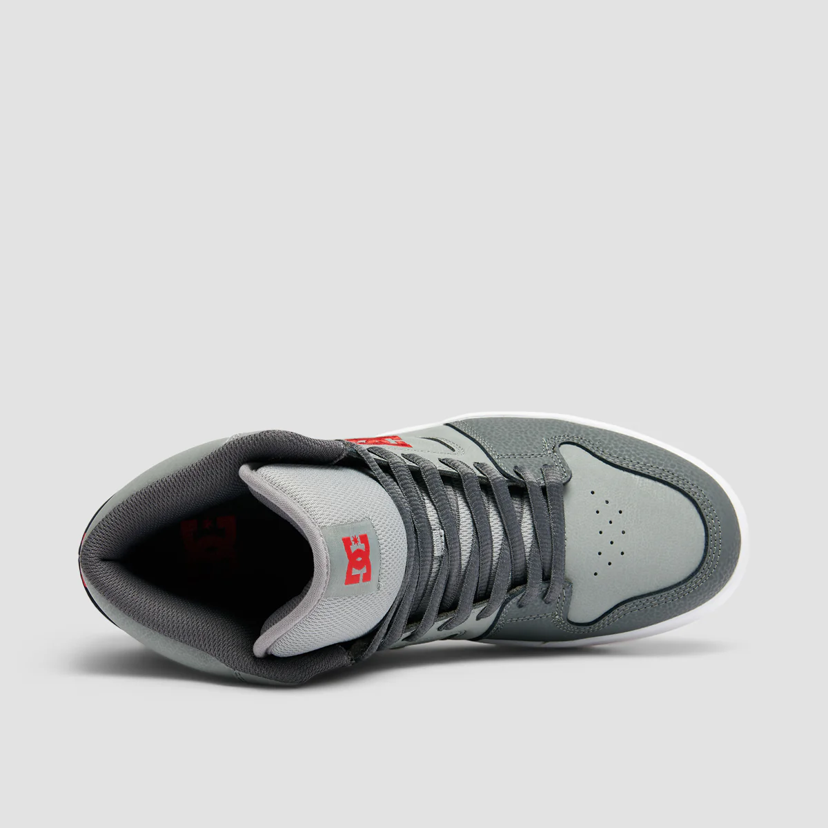 DC Manteca 4 High Top Shoes - White/Grey/Orange - Image 4