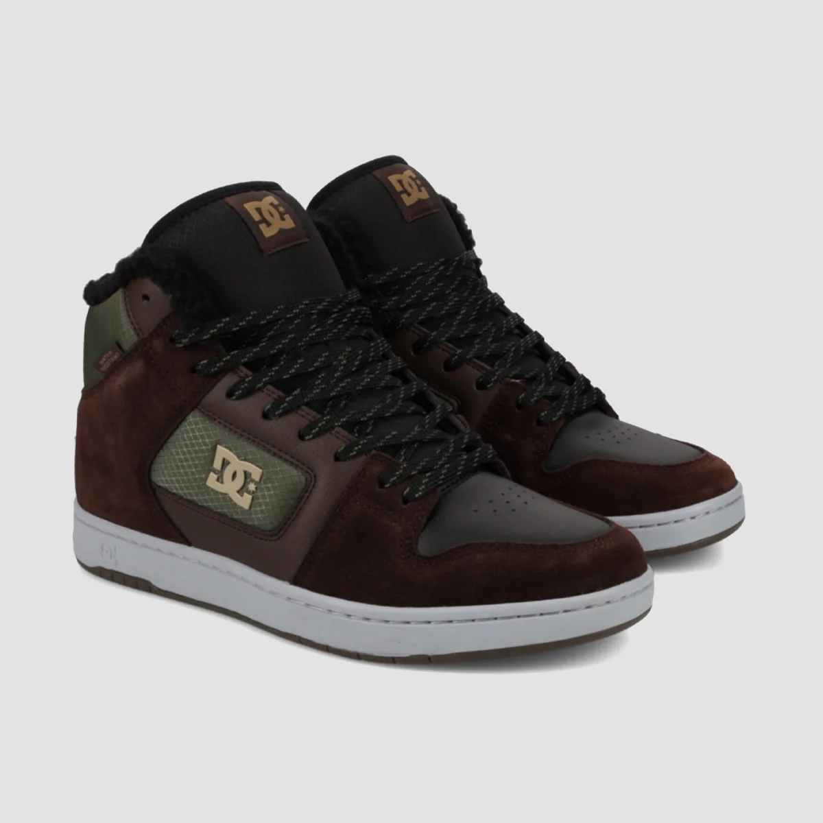 DC Manteca 4 High-Top WR Shoes - Brown/Brown/Black - Image 2