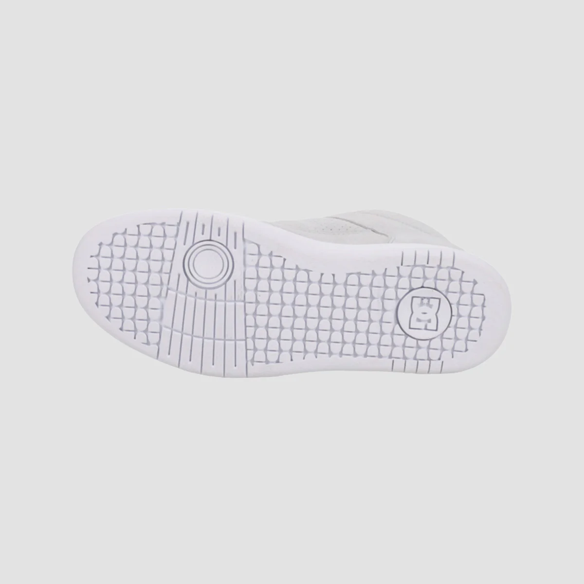 DC Manteca 4 Mid Top Shoes - Light Grey - Womens - Image 3