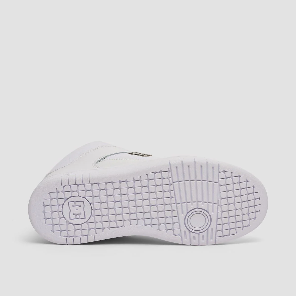 DC Manteca 4 Mid Shoes - White/Silver - Womens - Image 5