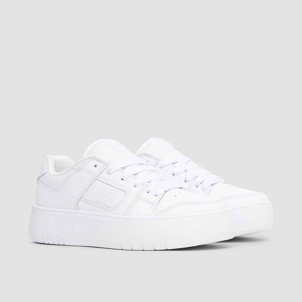 DC Manteca 4 Platform Shoes - White/White - Womens - Image 2