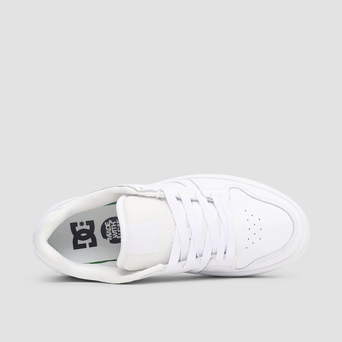 DC Manteca 4 Platform Shoes - White/White - Womens - Image 4