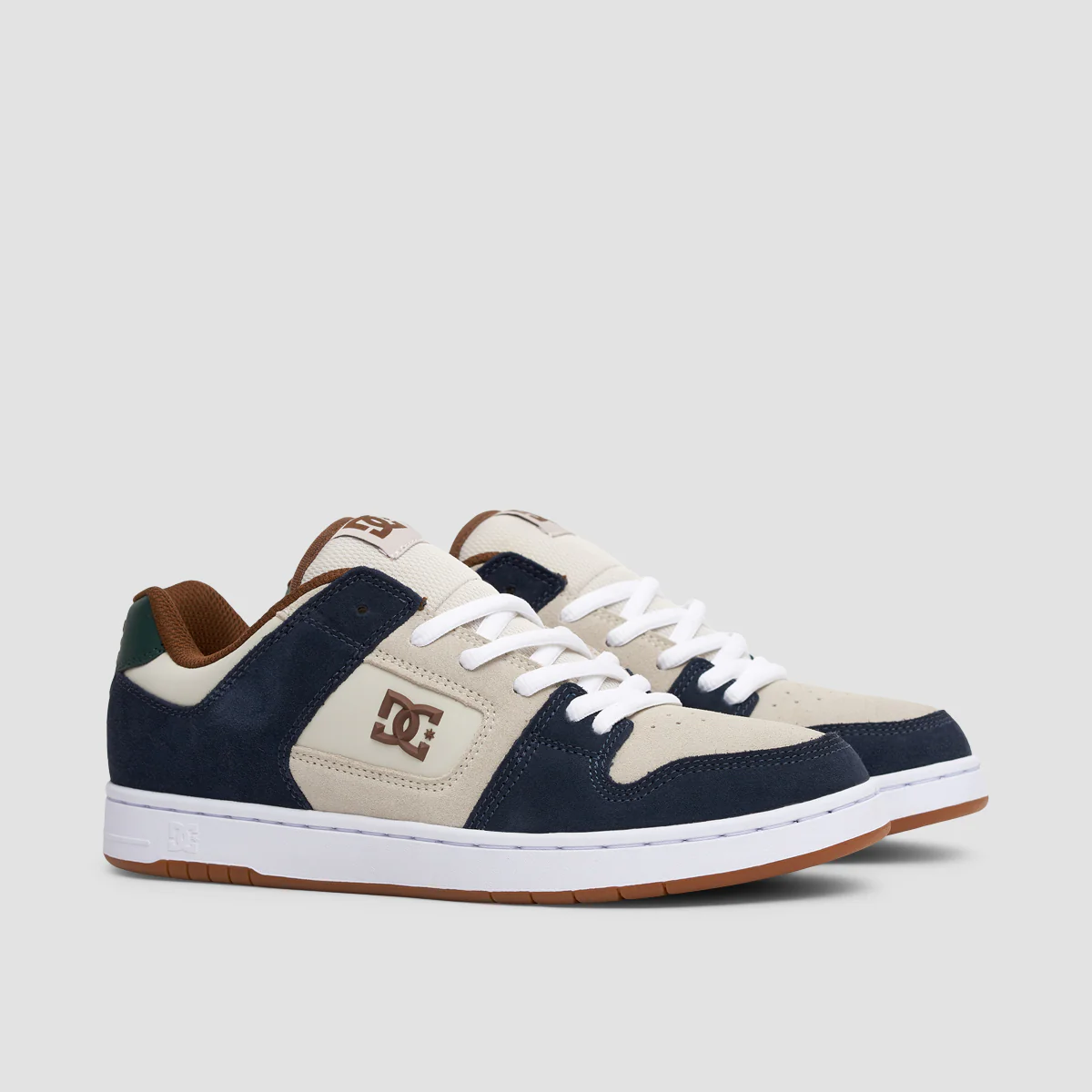 DC Manteca 4 S Shoes - Navy/Khaki - Image 2
