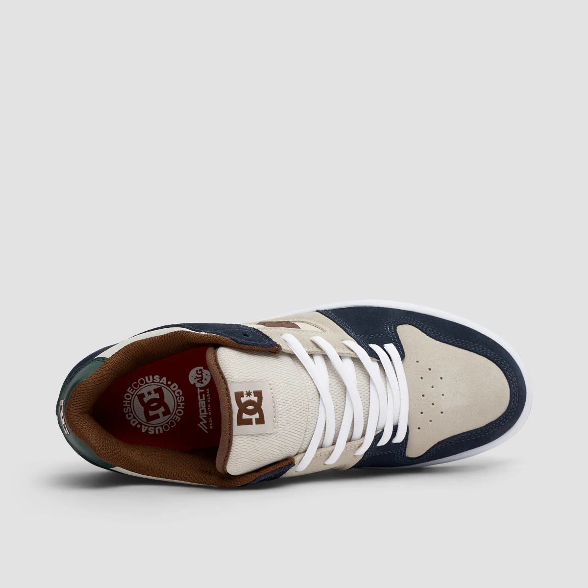 DC Manteca 4 S Shoes - Navy/Khaki - Image 4