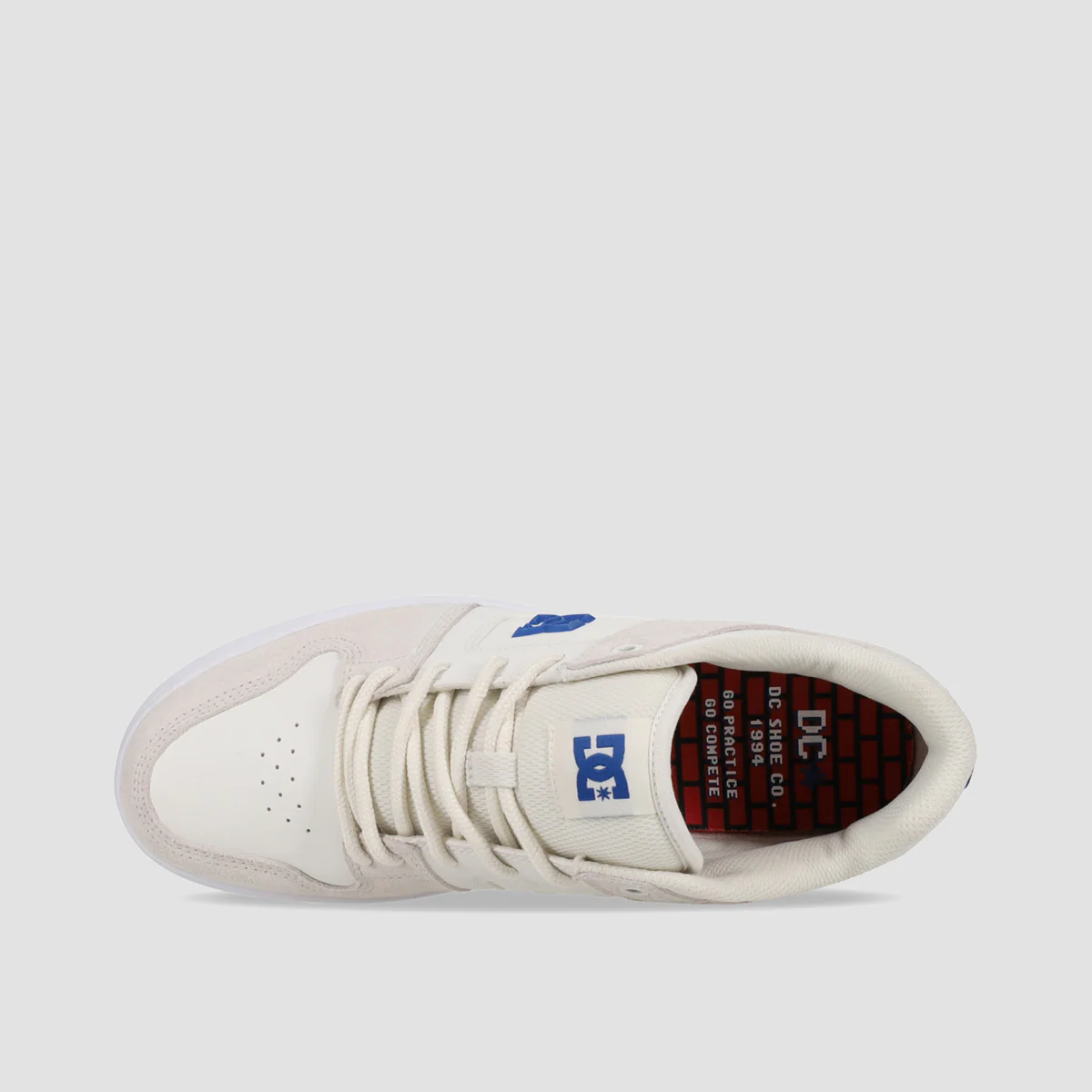 DC Manteca 4 S Shoes - White/Blue - Image 2