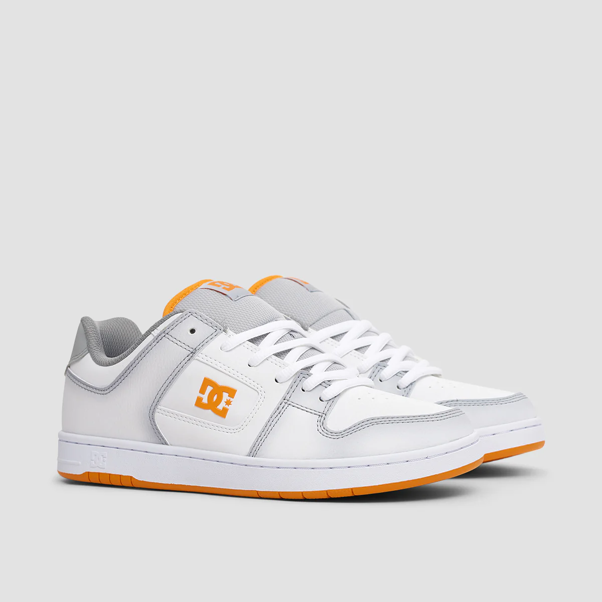 DC Manteca 4 SE Shoes - White/Grey/Orange - Image 2