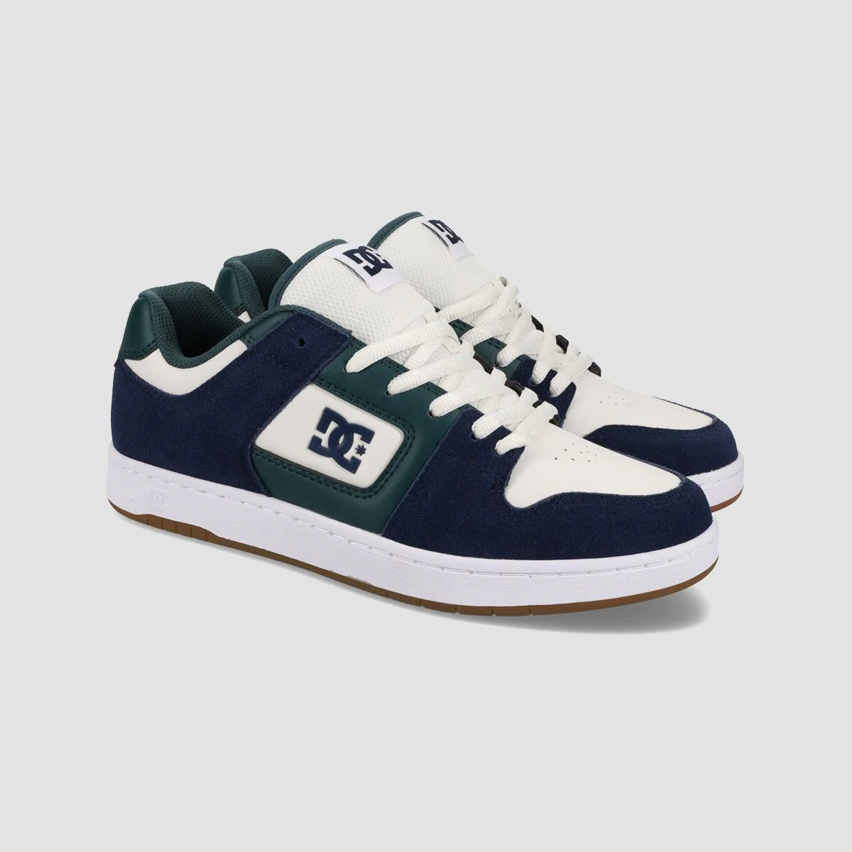 DC Manteca 4 Shoes - Navy/White/Green - Image 2