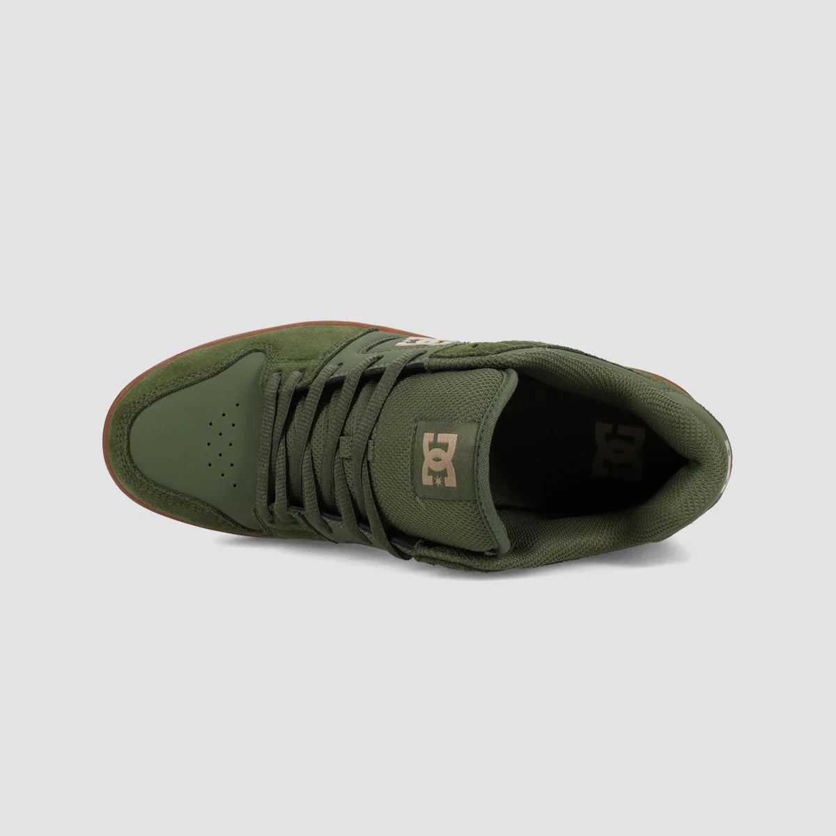 DC Manteca 4 Shoes - Olive/Gum - Image 3