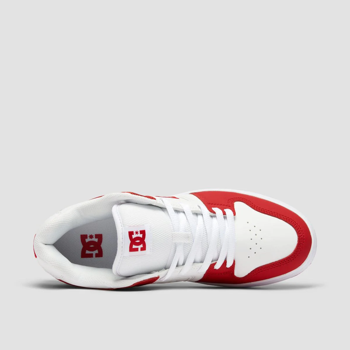 DC Manteca 4 Shoes - White/Red - Image 4
