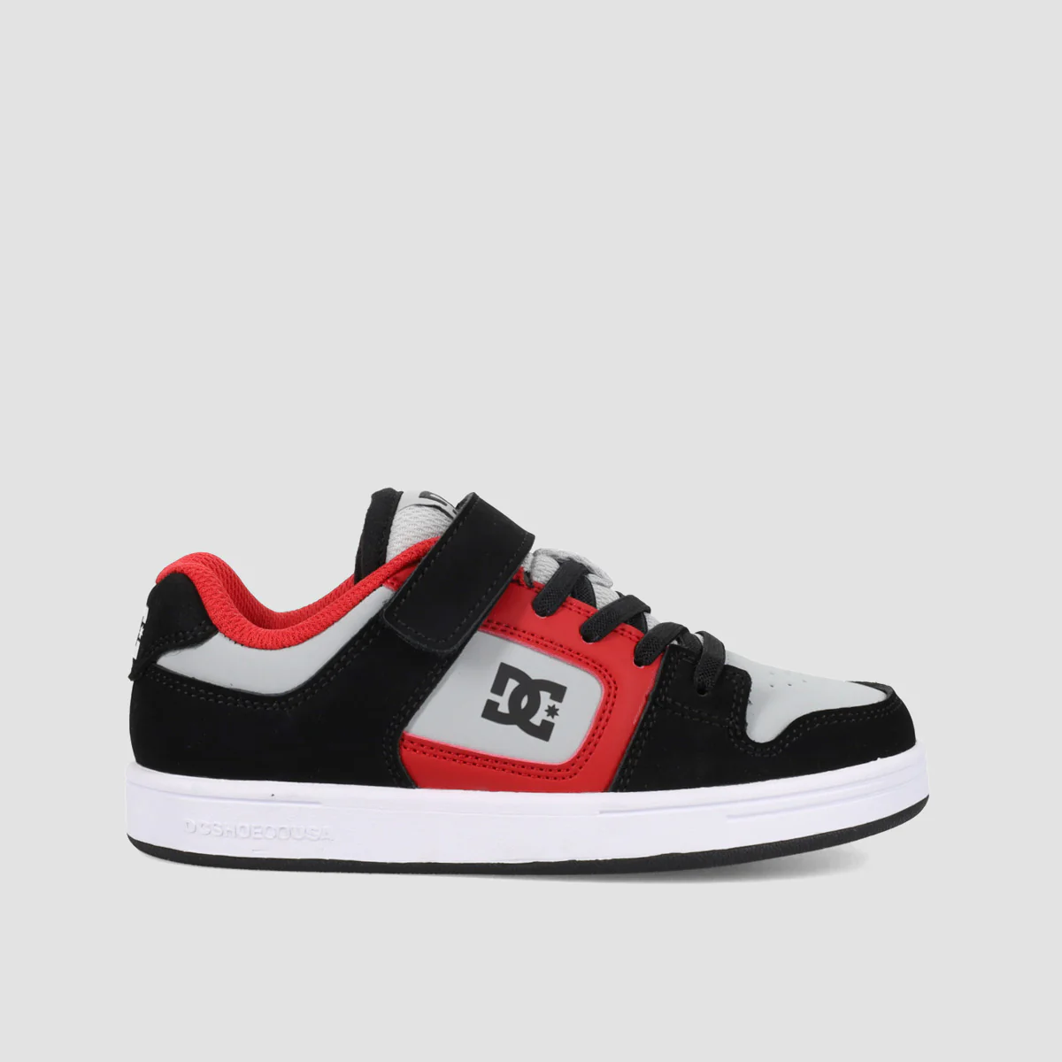 DC Manteca 4 V Shoes - Black/Grey/Red - Kids