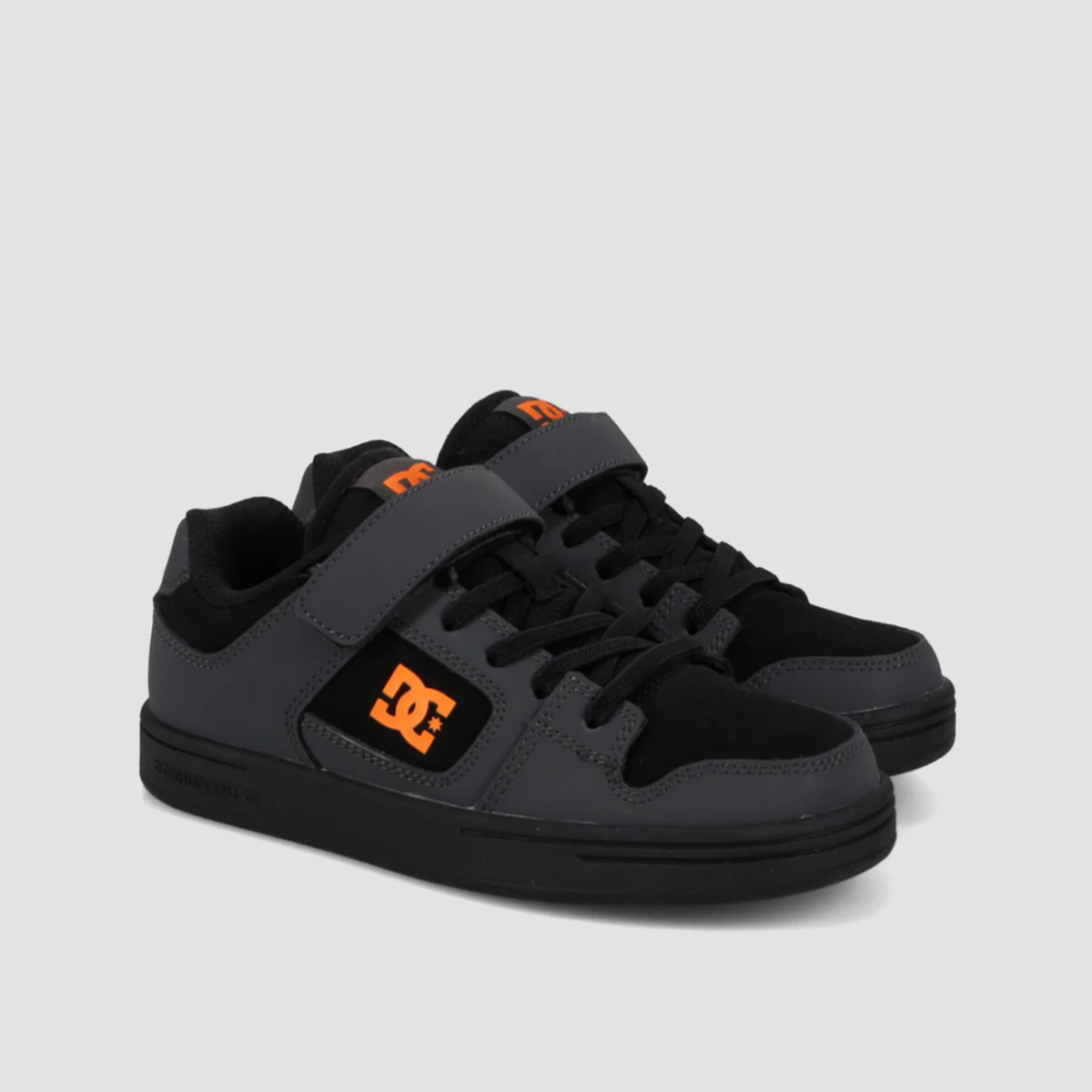 DC Manteca 4 V Shoes - Grey/Black/Orange - Kids - Image 2