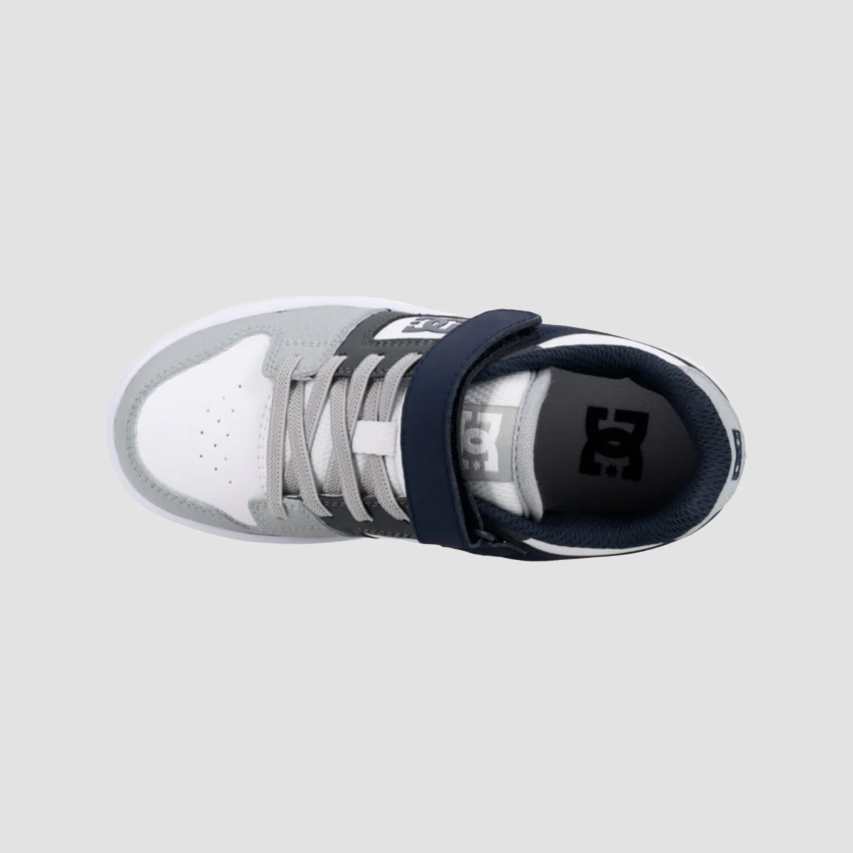 DC Manteca 4 V Shoes - Navy/Grey - Kids - Image 3