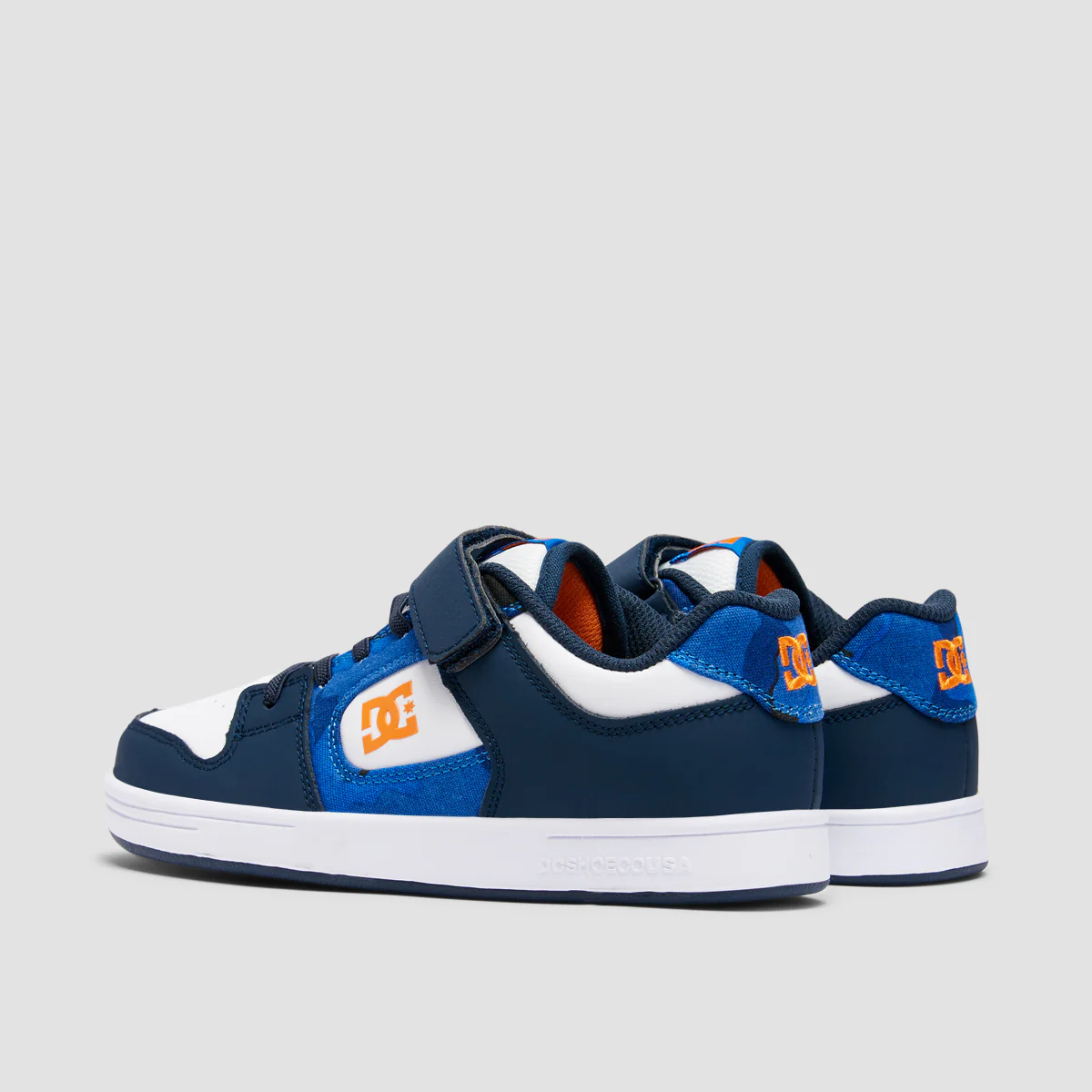 DC Manteca 4 V Shoes - Shady Blue/Orange - Kids - Image 3