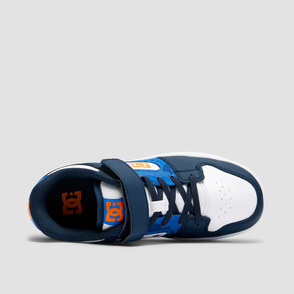 DC Manteca 4 V Shoes - Shady Blue/Orange - Kids - Image 4