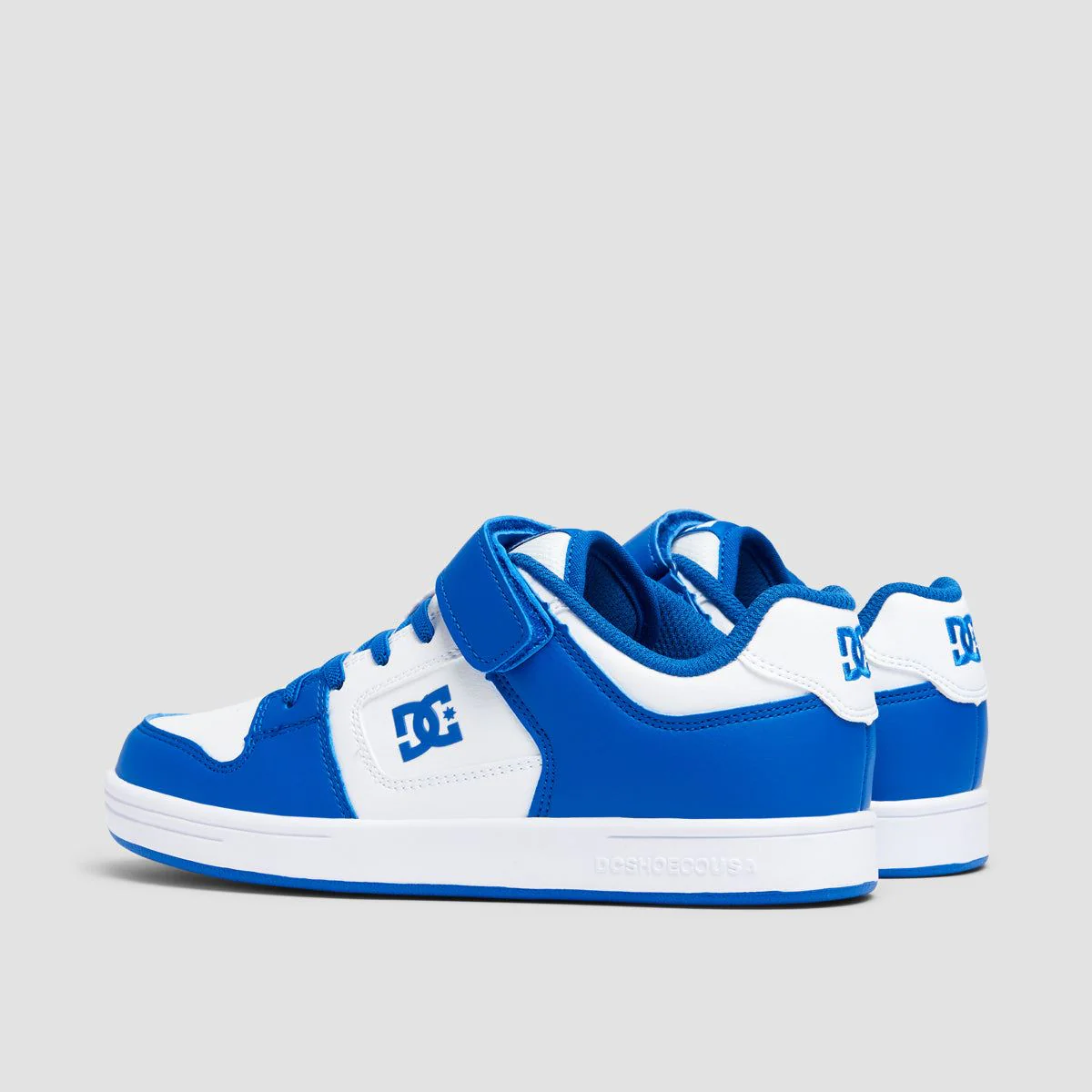 DC Manteca 4 V SN Shoes - White/Blue - Kids - Image 3