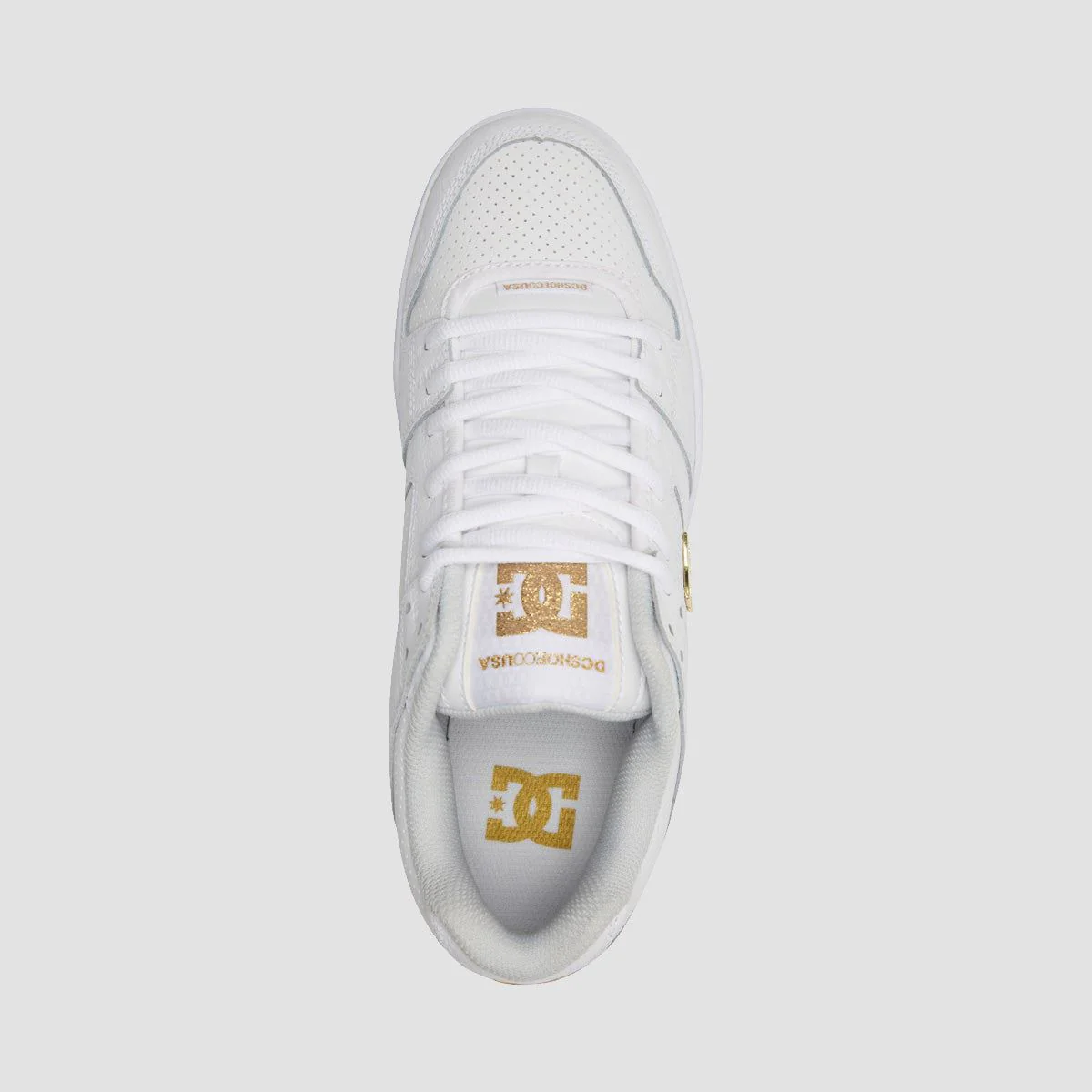 DC Manteca SE Shoes - White/Gold - Image 2