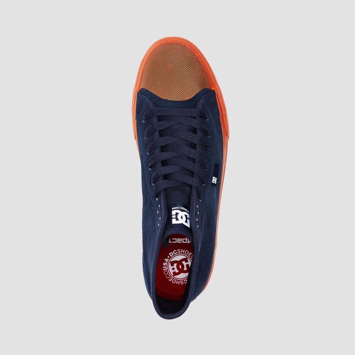 DC Manual Hi RT S Shoes - Navy/Gum - Image 2