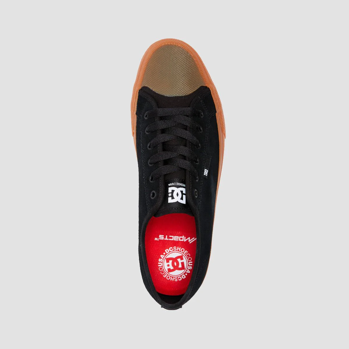 DC Manual RT S Shoes - Black/Gum - Image 2