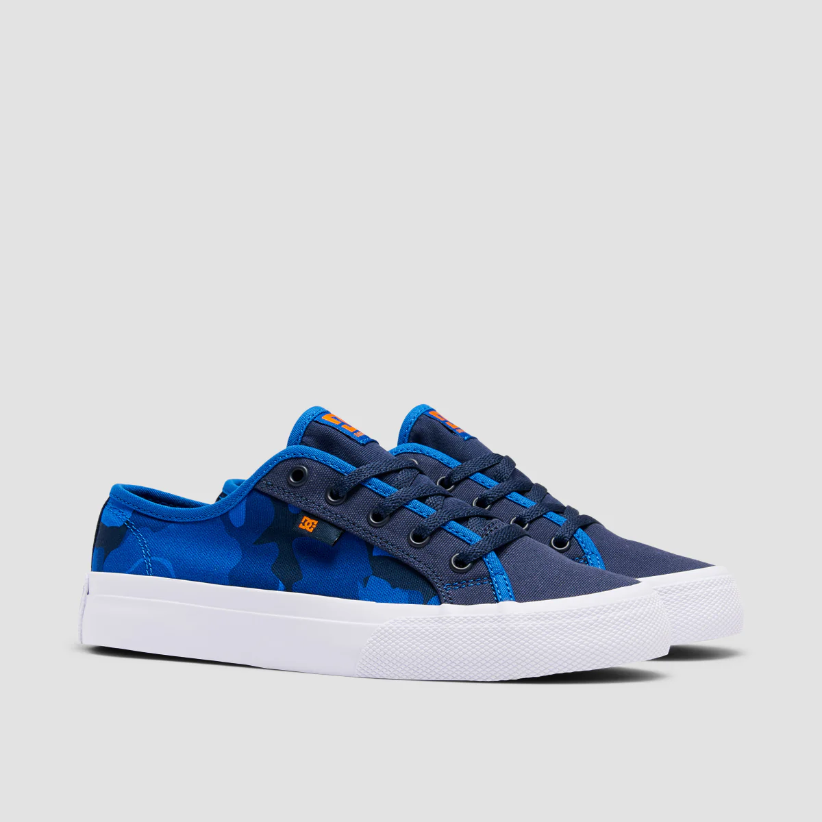 DC Manual Shoes - Shady Blue/Orange - Kids - Image 2