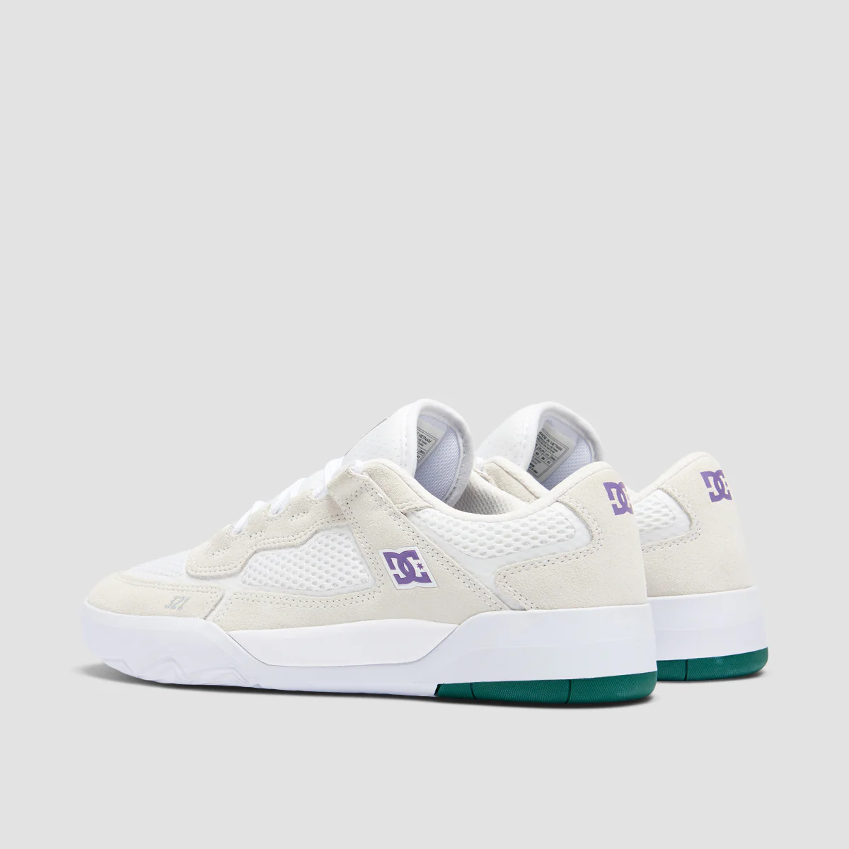 DC Metric S X Ish Cepeda Shoes - White/Purple - Image 3