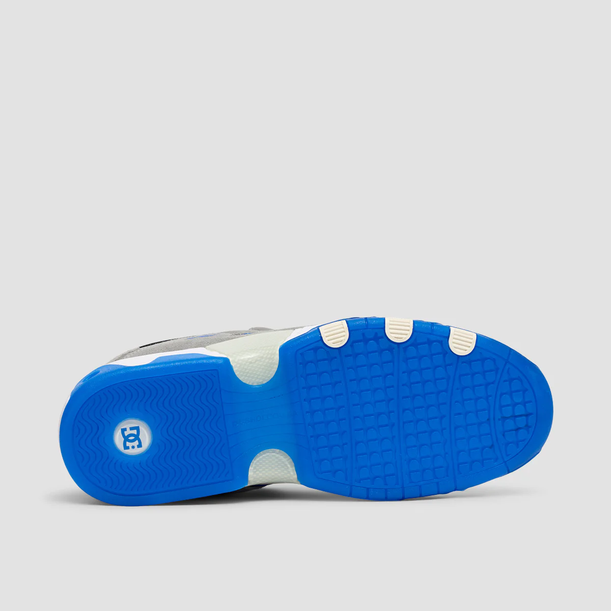 DC Metric Shanahan Shoes - Grey/White/Blue - Image 5