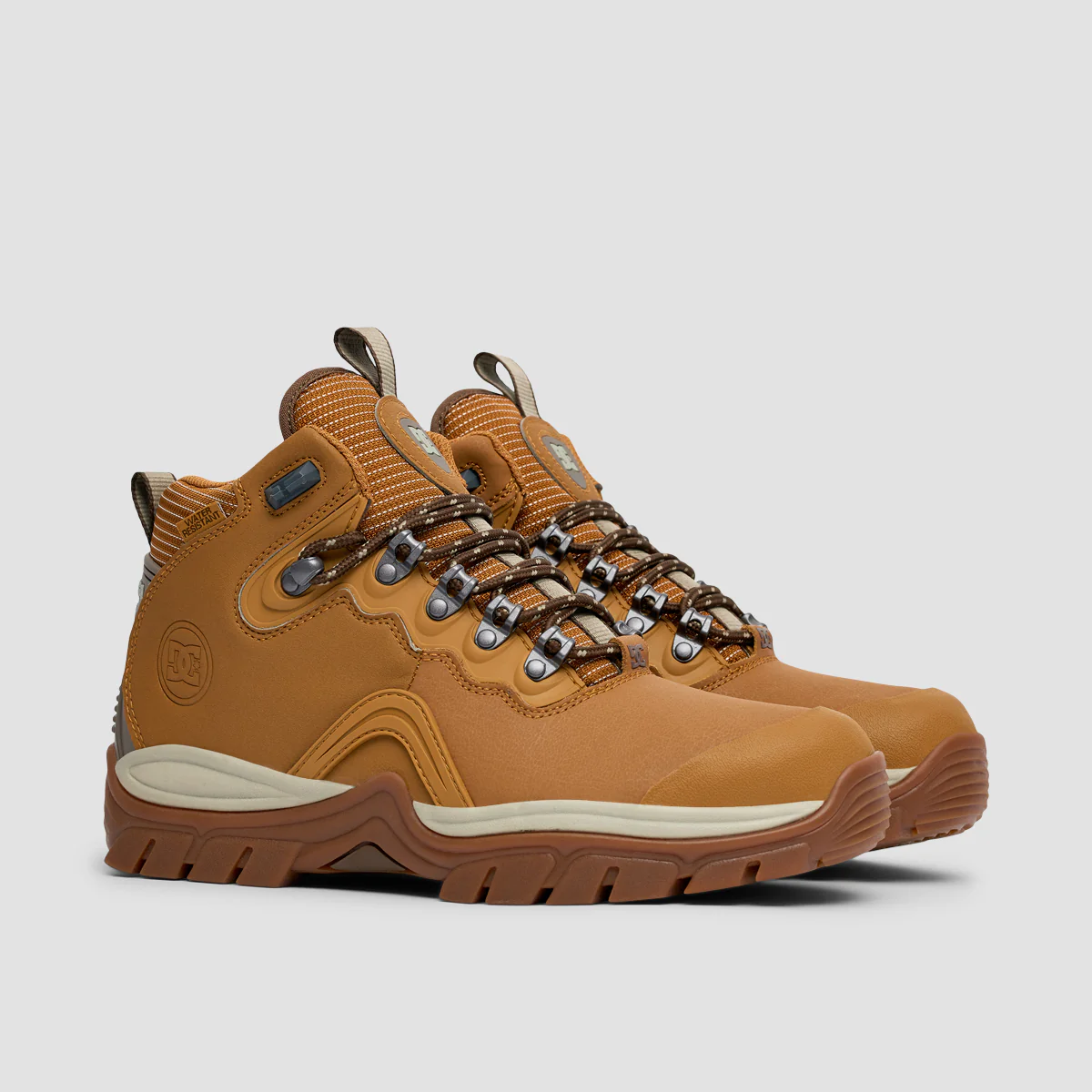 DC Navigator Boots Wheat/Dark Chocolate - Image 2