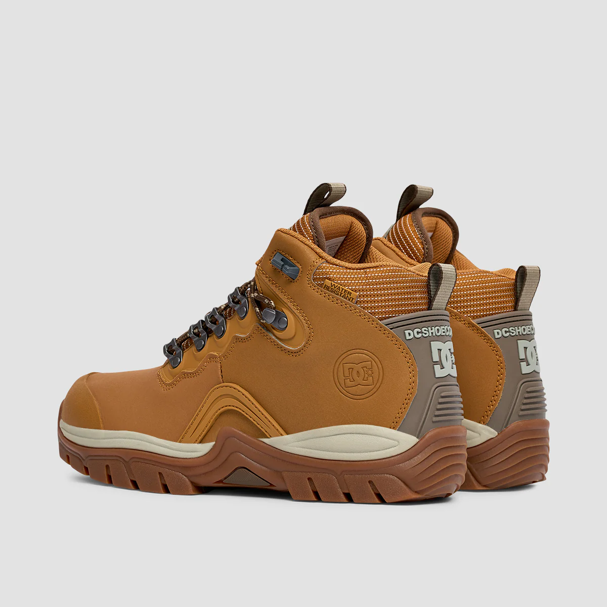 DC Navigator Boots Wheat/Dark Chocolate - Image 3