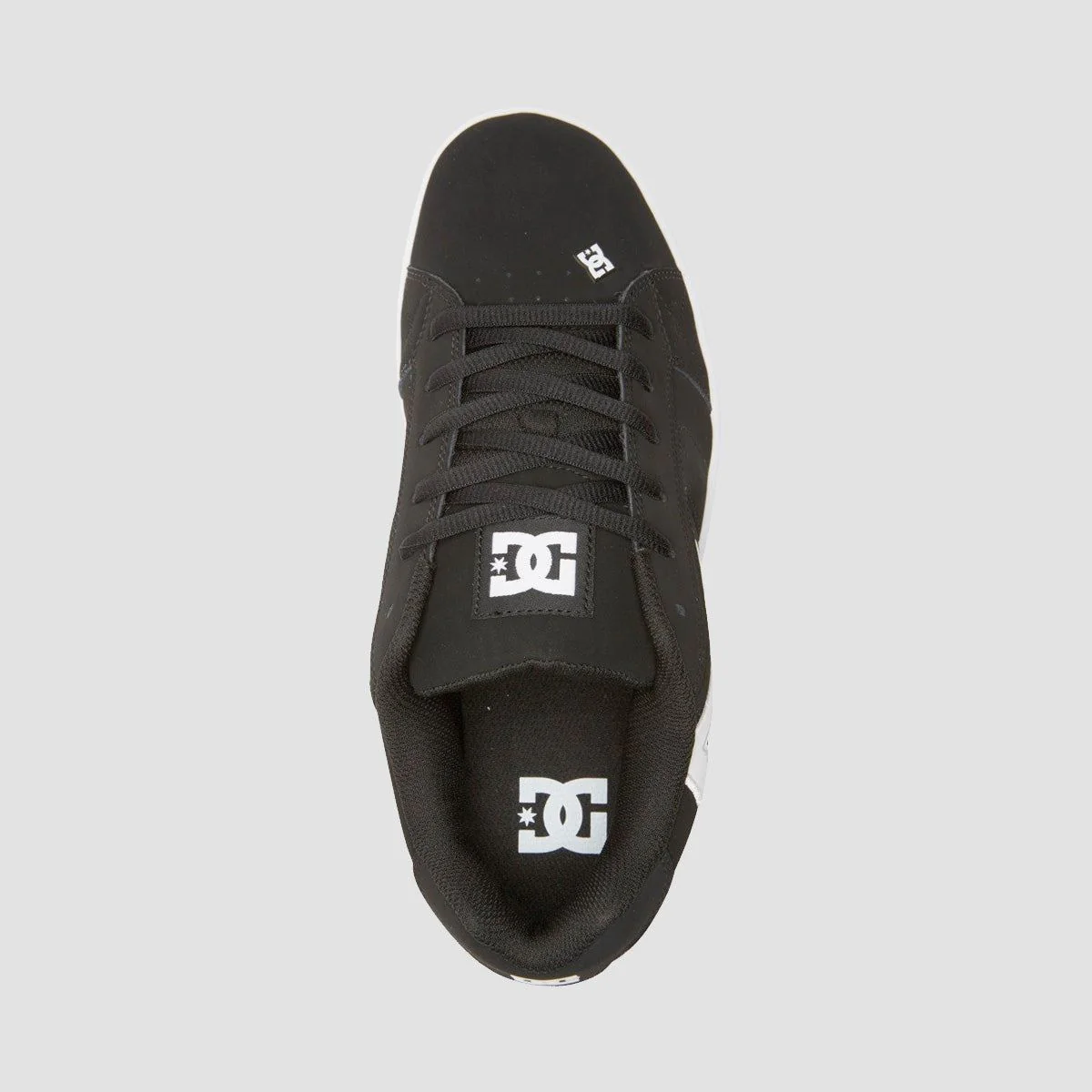 DC Net Shoes - Black/Black/White - Image 3