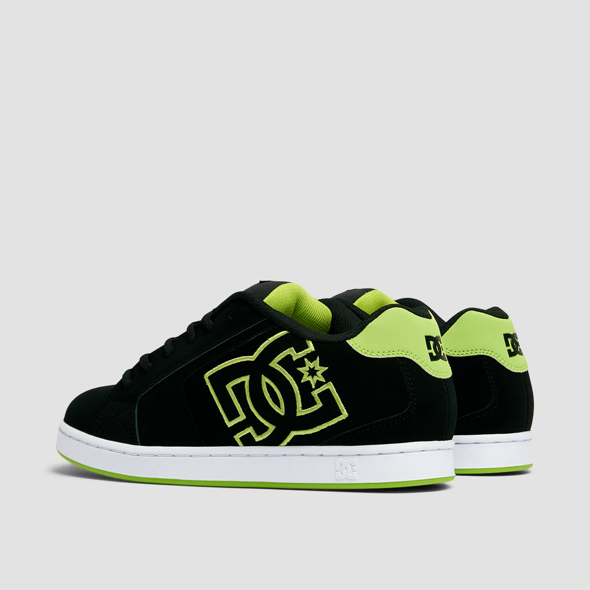 DC Net Shoes - Black/Lime Green - Image 3