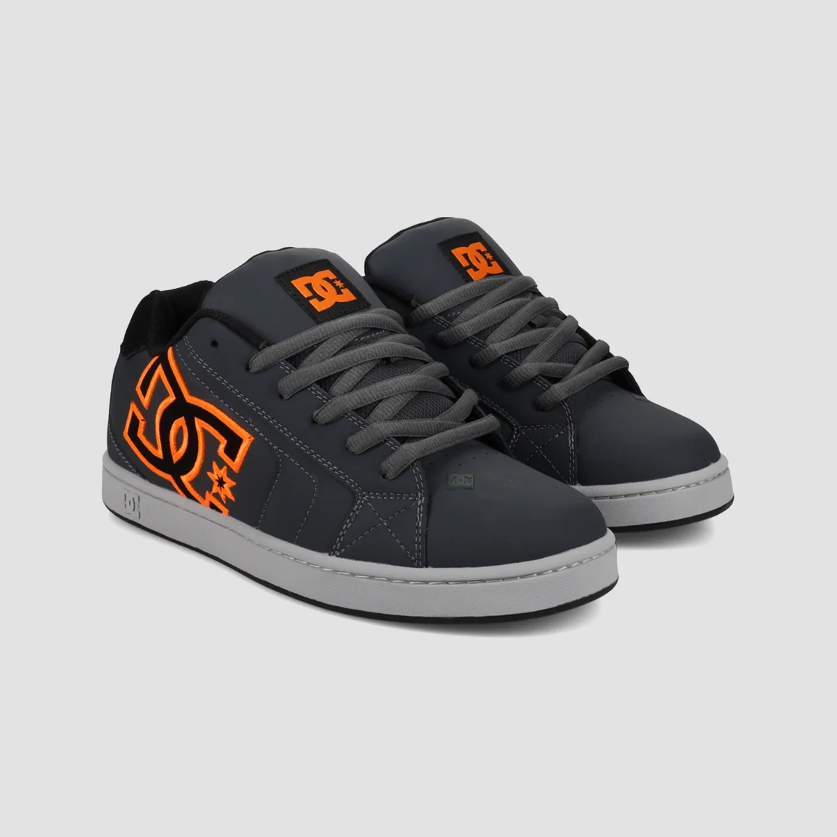 DC Net Shoes - Grey/Black/Orange - Image 2