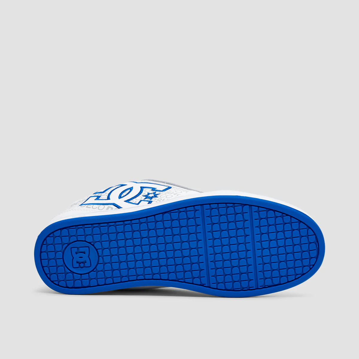 DC Net Shoes - White/Grey/Blue - Image 5