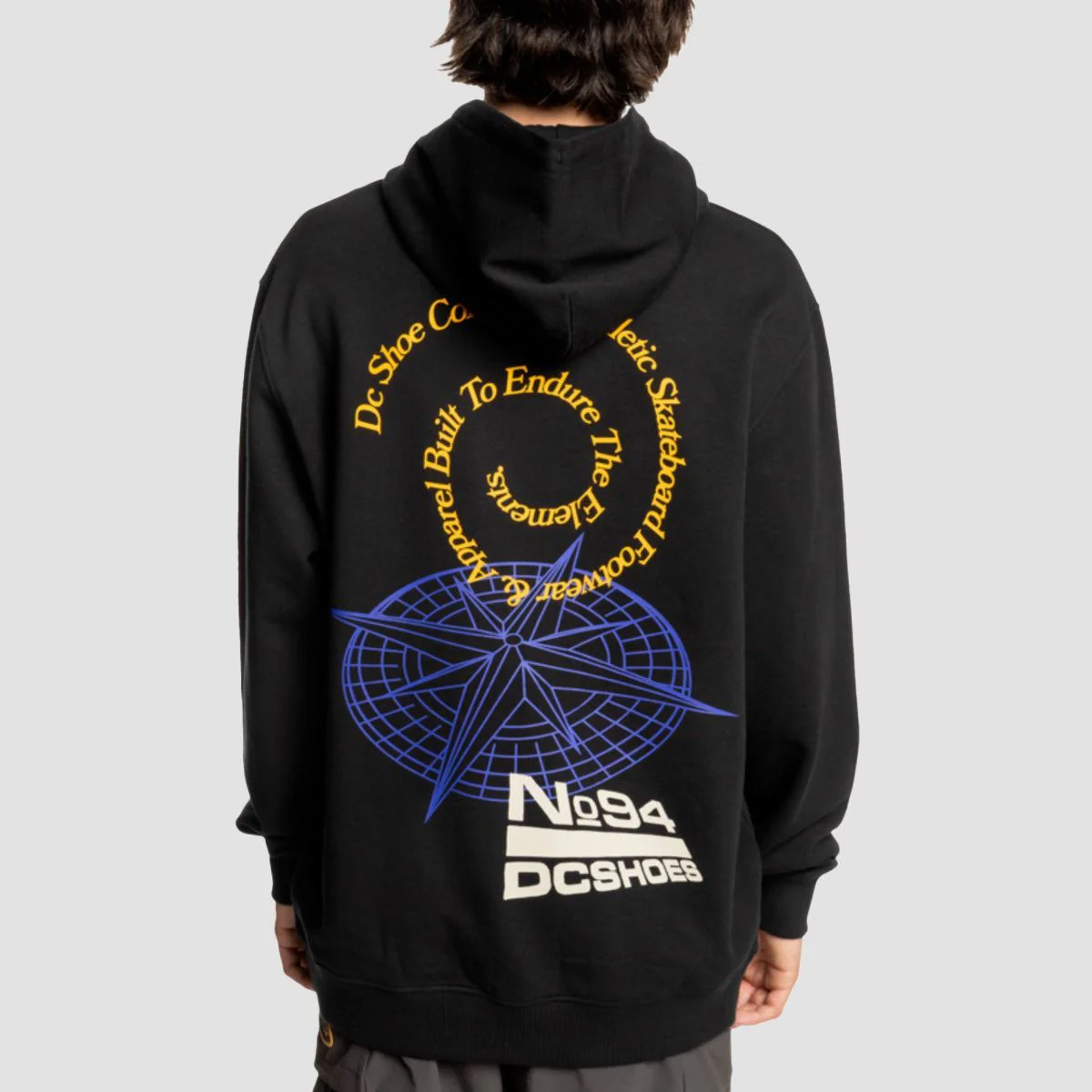 DC Off Course Pullover Hoodie Black - Image 2