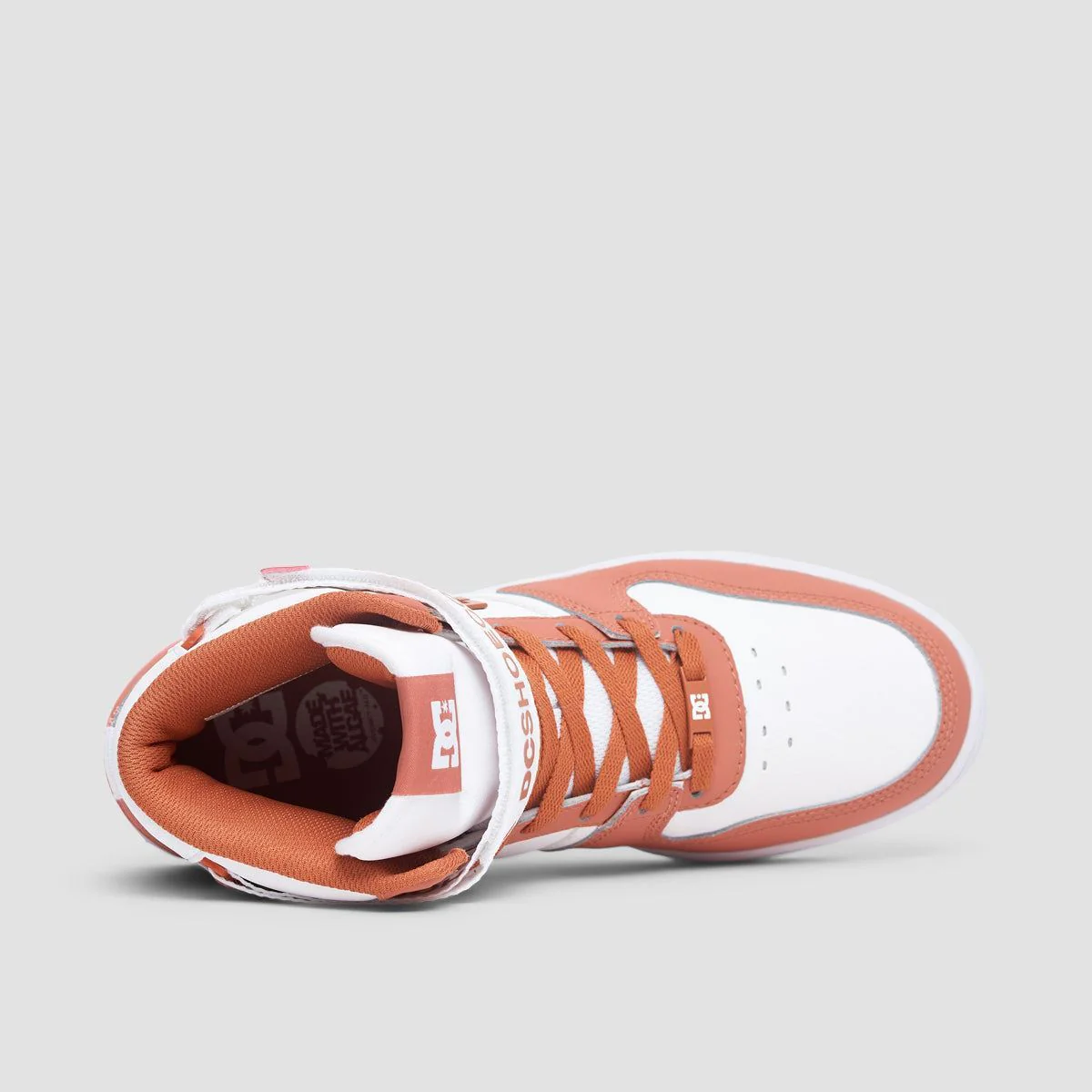 DC Pensford Shoes - White/Citrus - Image 4