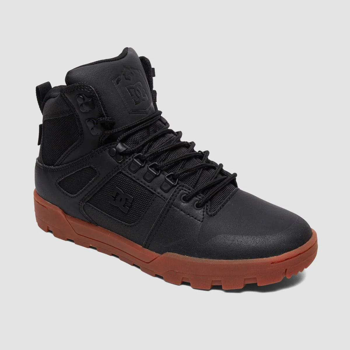 DC Pure High-Top WR Boots - Black/Gum - Image 2