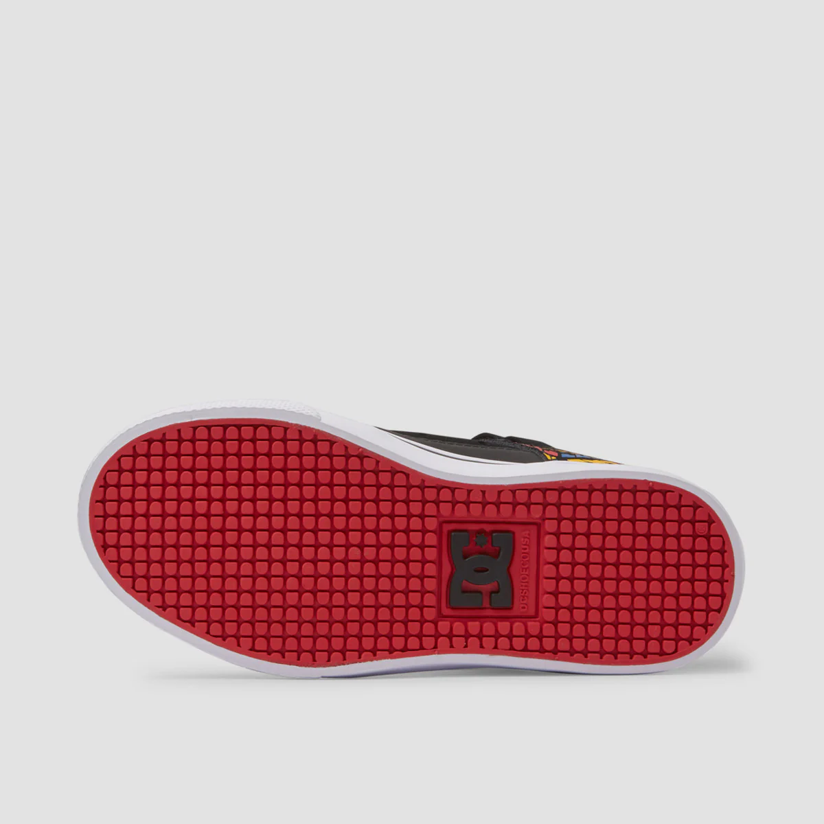 DC Pure HT EV High Top Shoes - Black/Red Print - Kids - Image 5