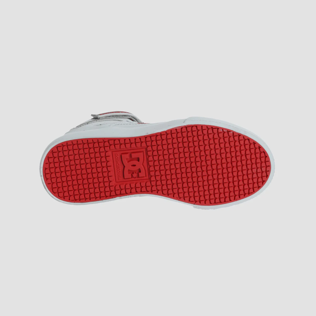 DC Pure HT EV High Top Shoes - Grey/Red - Kids - Image 3