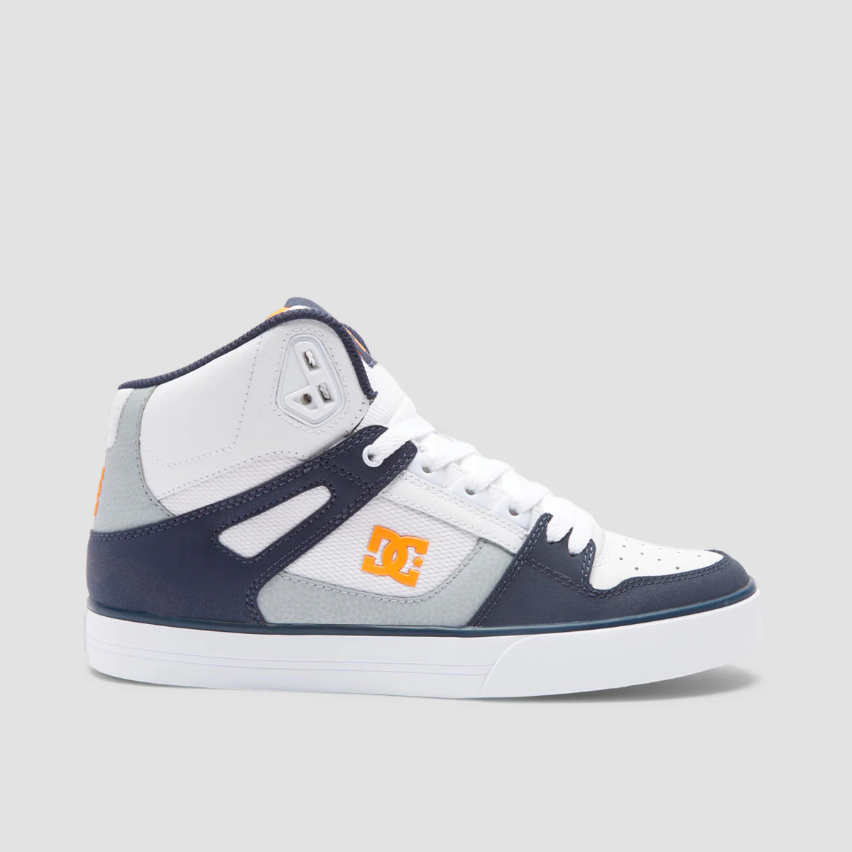 DC Pure HT WC Shoes - White/Grey/Orange