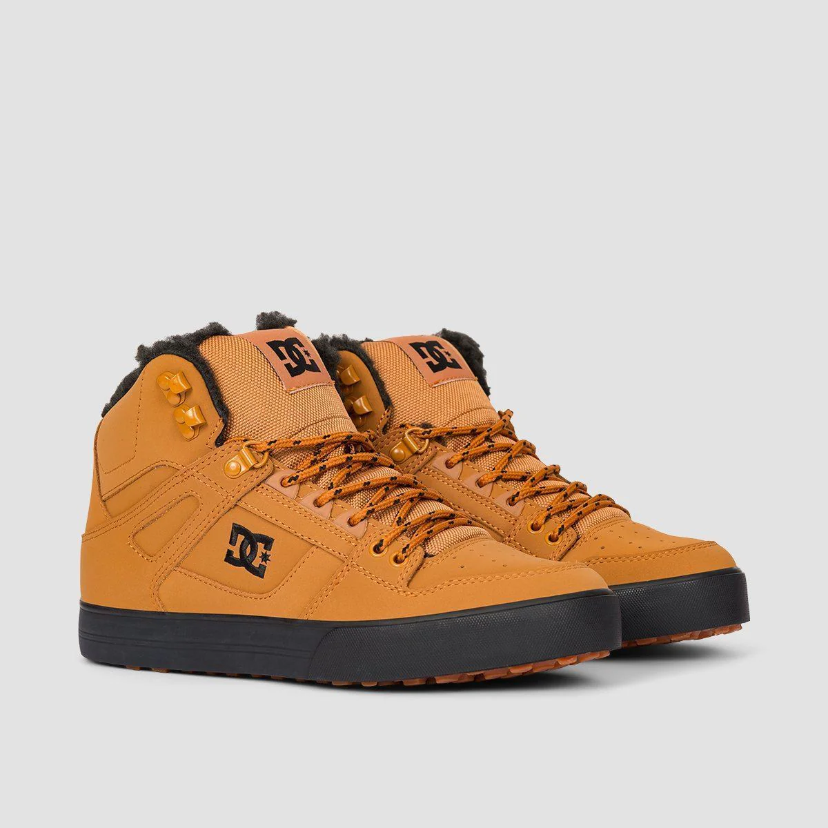 DC Pure High-Top WC WNT Shoes - Wheat/Black - Image 2