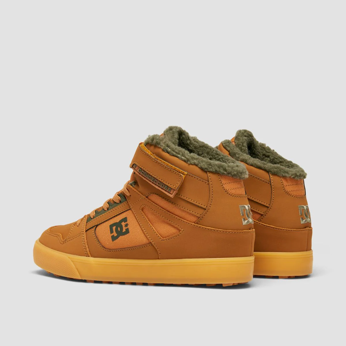 DC Pure HT WNT EV High Top Shoes - Wheat - Kids - Image 3