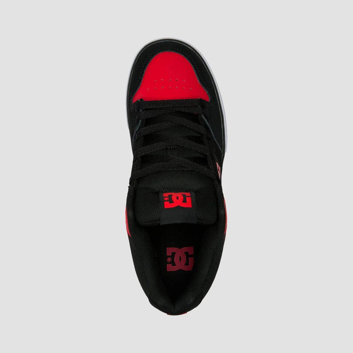 DC Pure Mid Shoes - Black/Red - Image 2