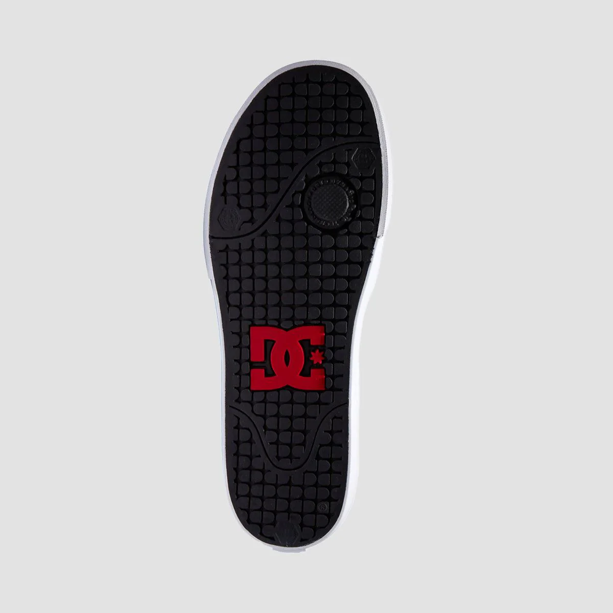 DC Pure Mid Shoes - Black/Red - Image 3