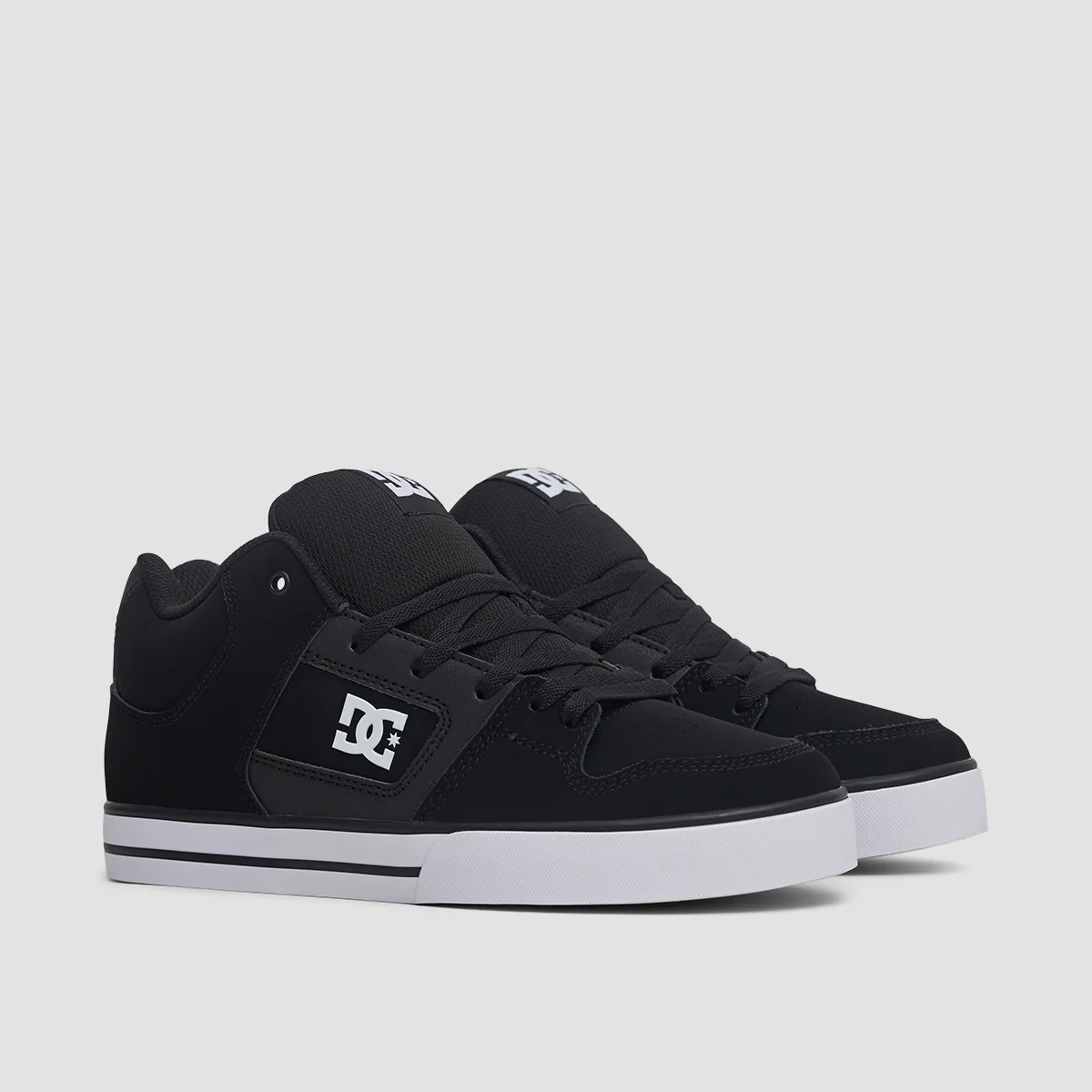 DC Pure Mid Shoes - Black/White - Image 2