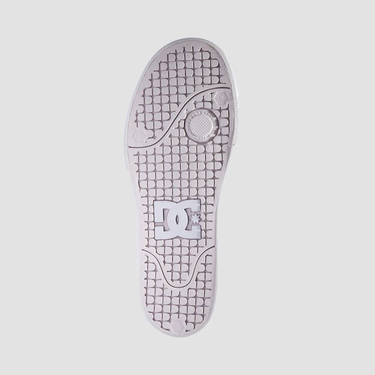 DC Pure Mid Shoes - White/Grey - Image 3