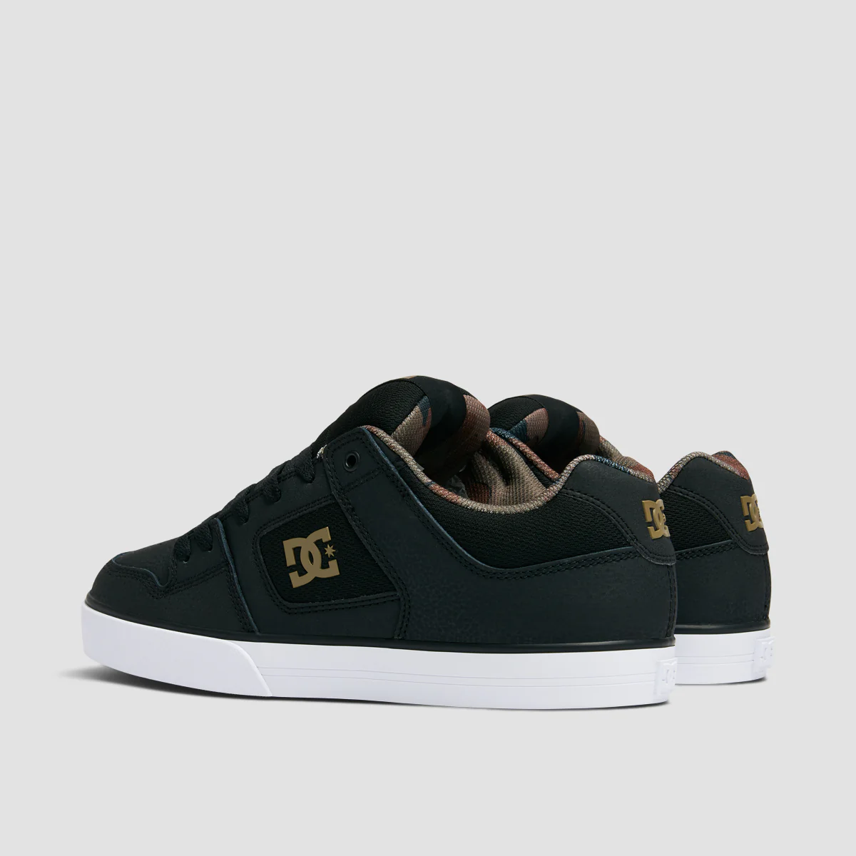 DC Pure Shoes - Black/Black/Green - Image 3