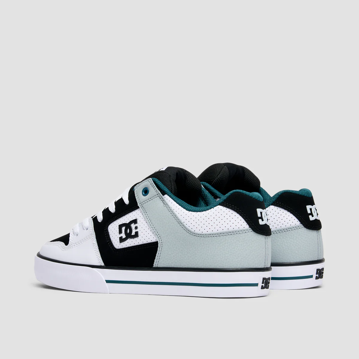 DC Pure Shoes - New Teal/White - Image 3
