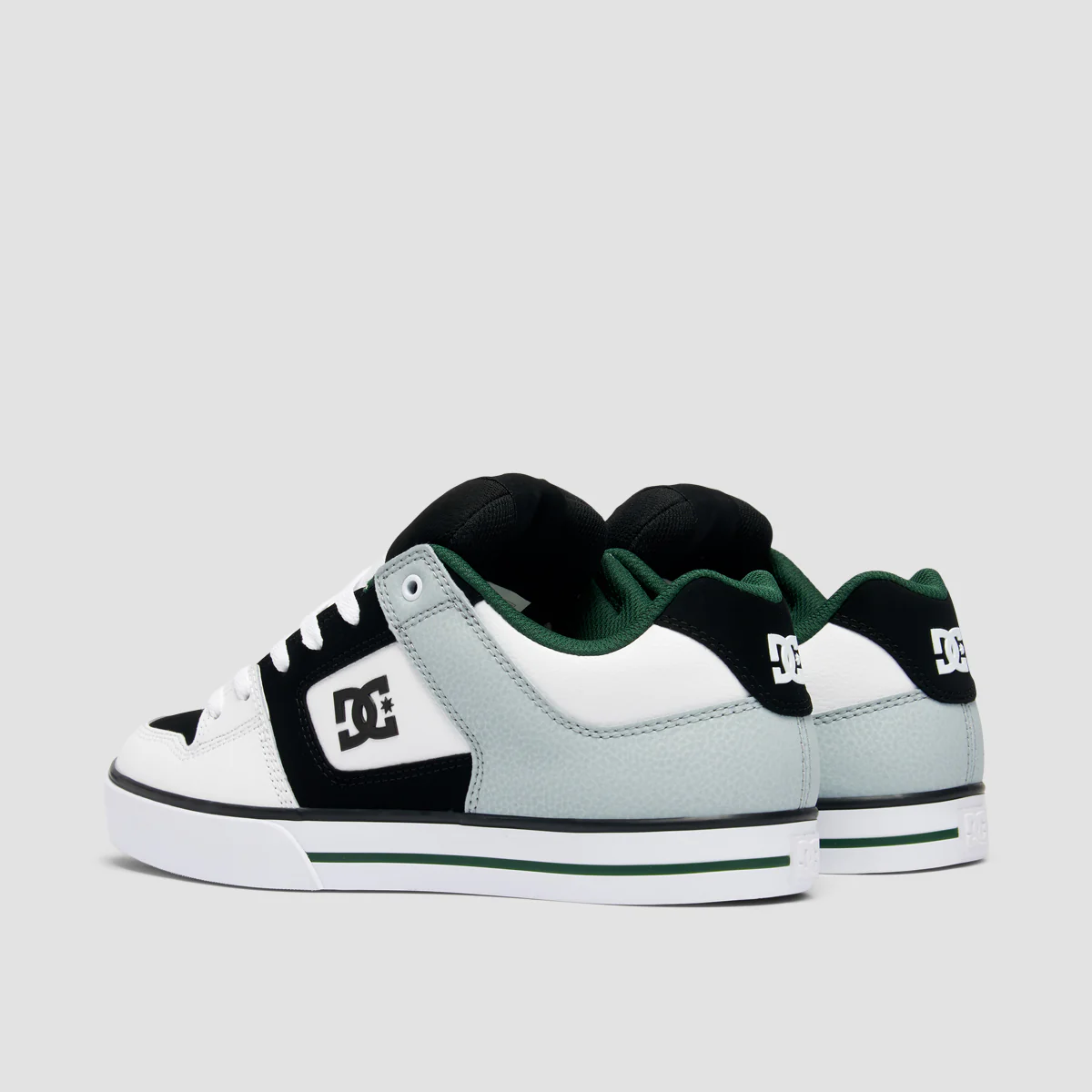 DC Pure Shoes - White/Black/Green - Image 3